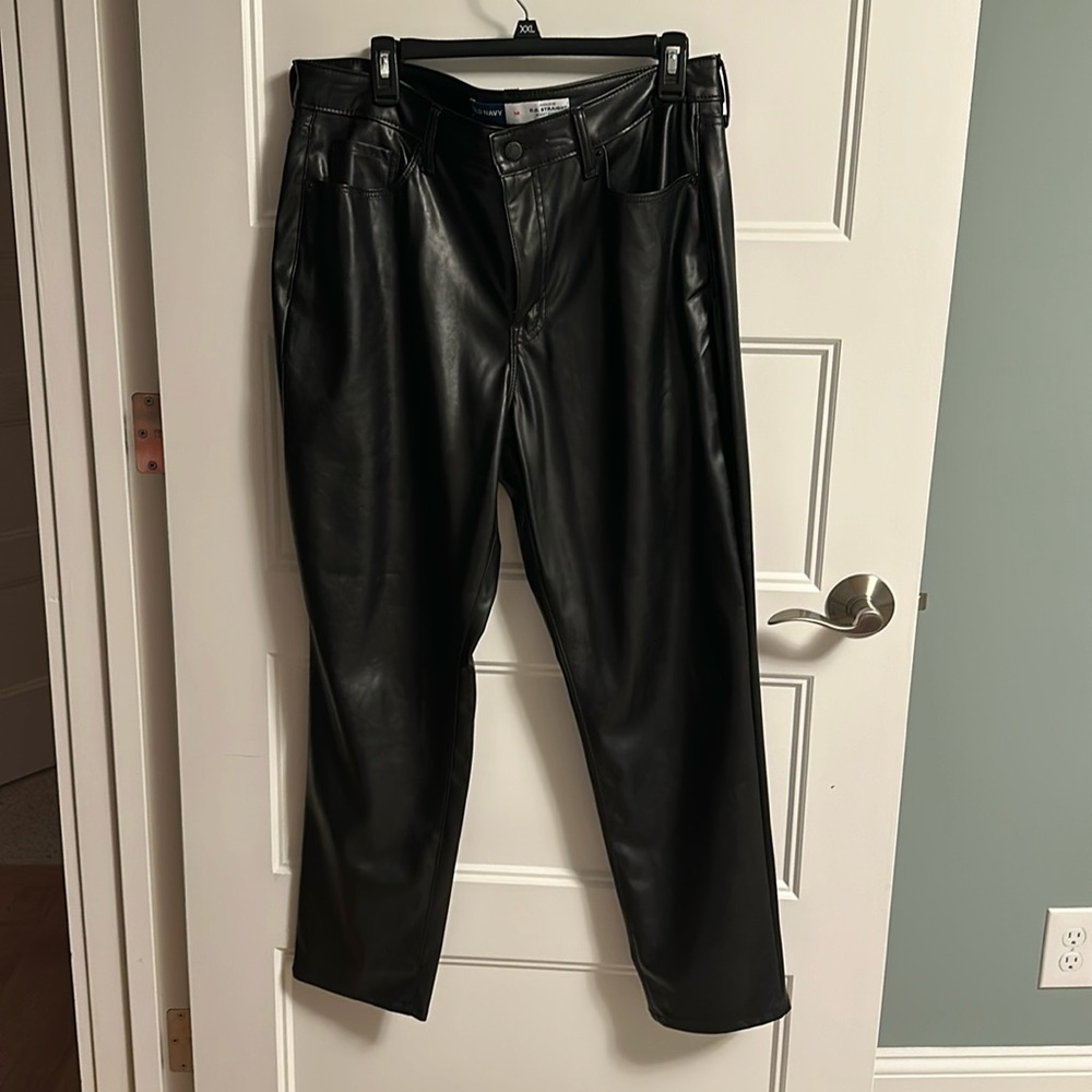 Leather pants size 14